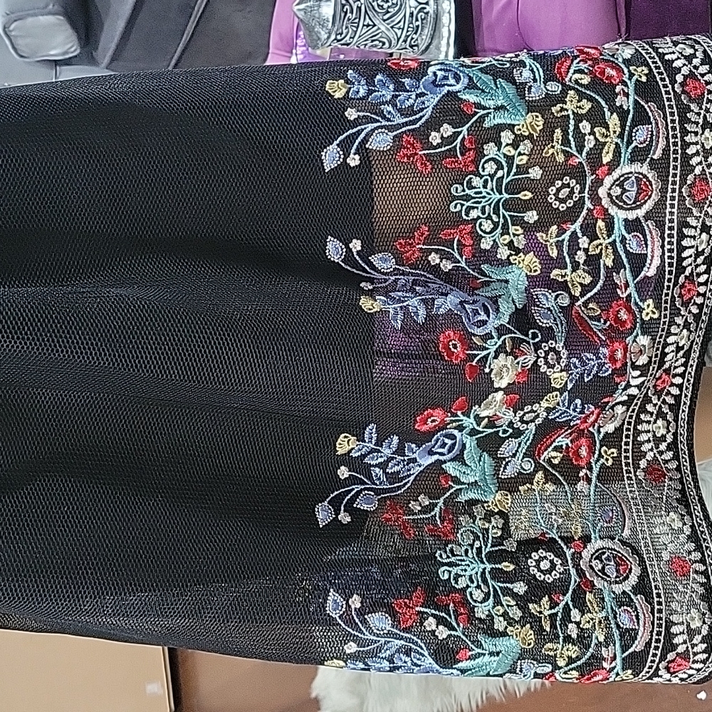 Off shoulder dress- overlay